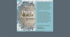 Desktop Screenshot of prideandprejudice-themusical.com